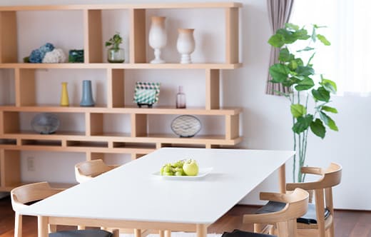 オリジナル家具でもっと快適な注文住宅